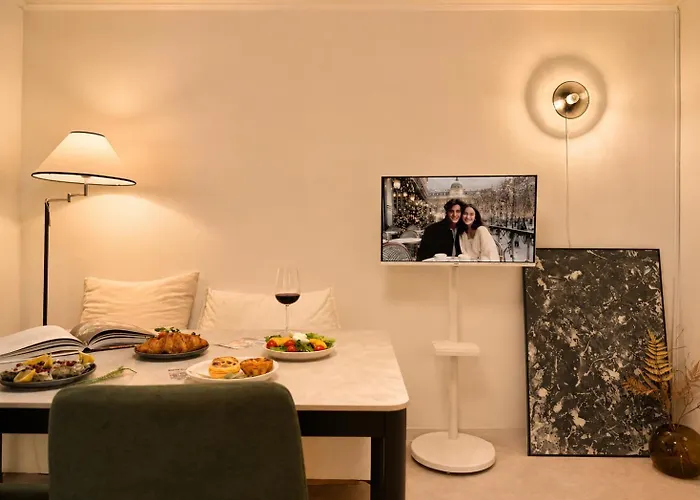 Appartement New Luxury Hideout !! Jamsil, Kspo Dome, Lotte World, Free Netflix
