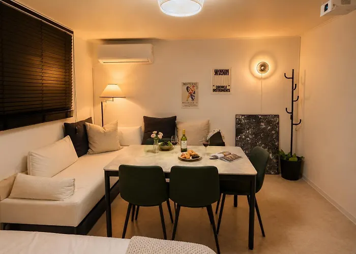 New Luxury Hideout !! Jamsil, Kspo Dome, Lotte World, Free Netflix Appartement Séoul