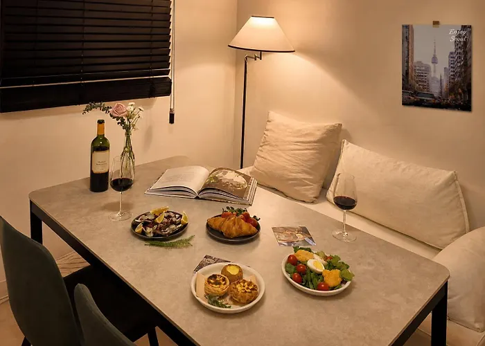 Appartement New Luxury Hideout !! Jamsil, Kspo Dome, Lotte World, Free Netflix