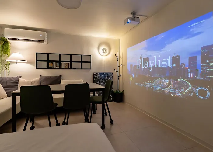 New Luxury Hideout !! Jamsil, Kspo Dome, Lotte World, Free Netflix Séoul