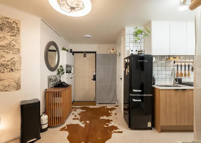 Appartement New Luxury Hideout !! Jamsil, Kspo Dome, Lotte World, Free Netflix